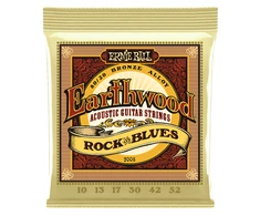Stygos ak. gitarai Ernie Ball Earthwood P02008 0.010-0.052