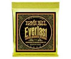 Stygos ak. gitarai Ernie Ball Everlast 0.012-0.054