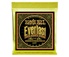 Stygos ak. gitarai Ernie Ball Everlast Light Bronze 0.011 - 0.052