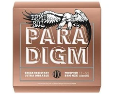 Stygos ak. gitarai Ernie Ball Paradigm Phosphor Bronze 0.011 - 0.052
