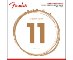 Stygos ak. gitarai Fender Phosphor Bronze Dura-Tone® Coated 11-52