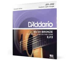 Stygos akustinei gitarai D'Addario EJ13 .011
