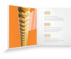 Stygos akustinei gitarai D'Addario XSABR1047 Bronze
