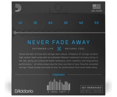 Stygos akustinei gitarai D'Addario XTABR1253
