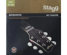 Stygos akustinei gitarai Stagg AC-1048-PH Phosphor Bronze 0.010 - 0.048