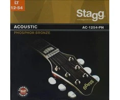 Stygos akustinei gitarai Stagg AC-1254-PH Phosphor Bronze 0.012 - 0.054