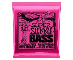 Stygos bosinei gitarai Ernie Ball 45 - 100 (Super Slinky Nickel Wound)