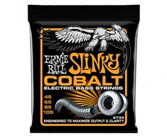 Stygos bosinei gitarai Ernie Ball 45 - 105 (Hybrid Slinky Cobalt)