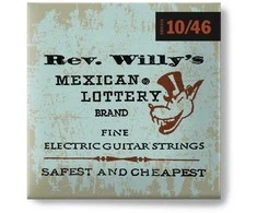 Stygos el. gitarai Dunlop Rev. Willy's RWN1046 0.010-0.046