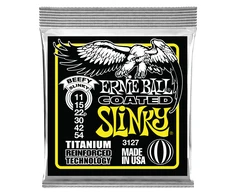 Stygos el. gitarai Ernie Ball Beefy Slinky Coated Titanium 11-54