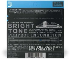 Stygos elektrinei gitarai D'Addario EXL125 .009