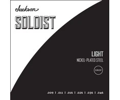 Stygos elektrinei gitarai Jackson Soloist Drop Light .009-.046