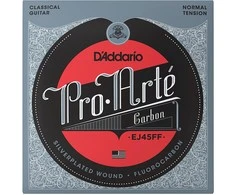 Stygos klasikinei gitarai D'Addario Pro-Arté Carbon EJ45FF .024