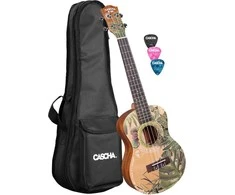 Tenorinė ukulelė Cascha Art Leafy HH 2610