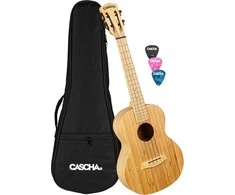 Tenorinė ukulelė Cascha Bamboo Natural HH 2314