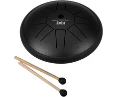 Toninis būgnas Sela Melody 6“ C Major juodas SE 360