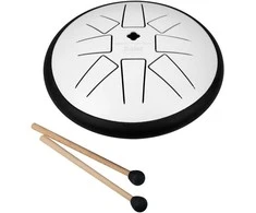 Toninis būgnas Sela Melody 6“ G Minor baltas SE 363