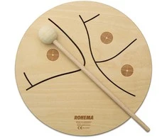 Trijų tonų medinis būgnelis Rohema 61597