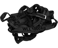 Tvirtinimo diržas SHZ Roundsling 1m 1000KG juodas