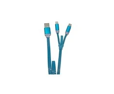 USB kabelis ZZIPP ZZACC2 mėlynas