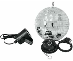 Veidrodinio disko rutulio komplektas Eurolite 20cm 3W 50101856