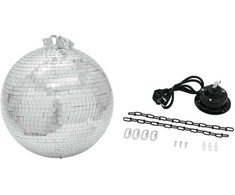 Veidrodinis disko rutulys Eurolite 30cm su varikliuku MD-1515