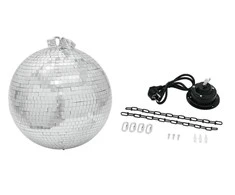 Veidrodinis disko rutulys Eurolite 40cm su varikliuku MD-1515