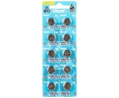 Bateria AG13 blister L1154 LR44 10vnt