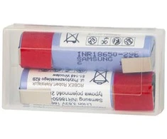Akumuliatorius 18650 li-ion 2750 blaszki 2sz 3,6V SAMSUNG BOX