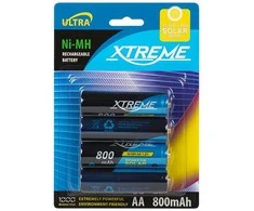 Akumuliatorius R6 Ni-MH AA 800mAh XTREME do lamp solarnych 4vnt.