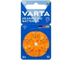 Bateria 13 VARTA do aparatu słuchowego 6sztuk