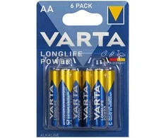AA 1,5 LR6 šarminė baterija Varta ILGALAIKIS GALIA