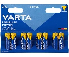 Bateria alkaliczna AA 1.5 LR6 Varta LONGLIFE POWER 8szt.