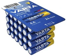 Bateria alkaliczna AA 1.5 LR6 Varta LONGLIFE POWER 24szt.