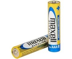 Šarminė baterija AAA 1,5 LR3 MAXELL 4 vnt lizdinė plokštelė