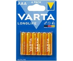 AAA 1.5 LR3 Varta LONGLIFE šarminė baterija