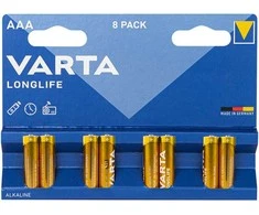 Bateria alkaliczna AAA 1.5 LR3 Varta LONGLIFE 8szt.