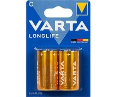 Šarminė baterija C 1.5 LR14 Varta LONGLIFE