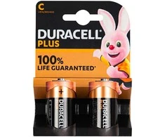 Bateria alkaliczna LR14 DURACELL PLUS 2vnt..