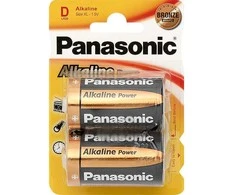 Bateria alkaliczna LR20 PANASONIC 2vnt..