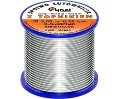 Cyna 3mm/250g Sn60Pb40 CYNEL