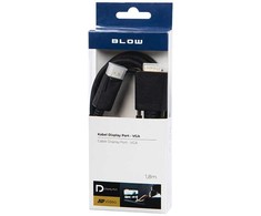 DISPLAY PORT-VGA jungtis 1,8m