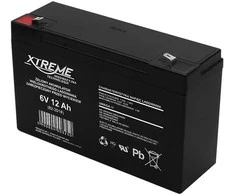 Akumuliatorius żelowy 6V 12Ah XTREME 151x94x50_4,8"