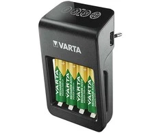 Įkroviklis LCD PLUG+4xAA 2100mAh VARTA 56706`