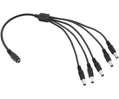 Konektor do taśm LED gniazdo DC 2,1/5,5 -5 wtyków