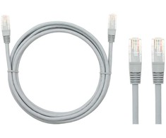 PATCHCORD UTP jungtis 1,5m pilka