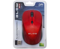 Pelė optinė belaidė BLOW MB-10 raudona