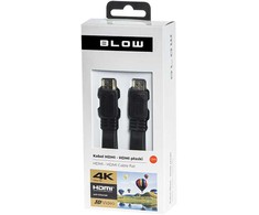 Plokščia HDMI-HDMI CLASSIC jungtis 1,5 m