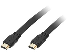 Plokščia HDMI-HDMI CLASSIC jungtis 1,5 m