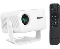 Projektorius przenośny BLOW AndroidTV FullHD MaxView balta